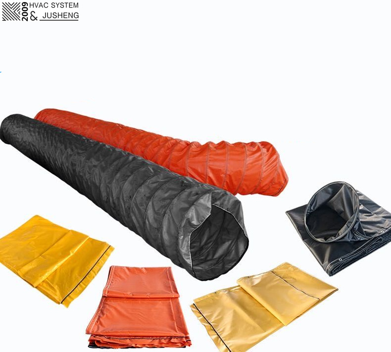 Jusheng Tunnel Air Flexible Fabric  Duct By HVAC-SH