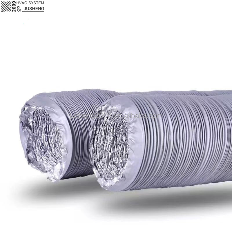 China Factory 2023 Hot Sales 6 Inch Aluminum Flexible Foil Duct Hose For Grow Room Fob Reference Price