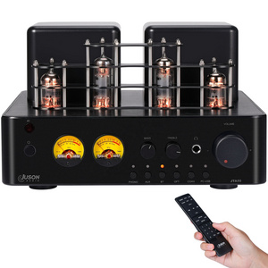 Juson Audio 130W HiFi Power Tube Amplifier Home Audio Aux Phono BT Tube Amplifier With Headphone Sub Out