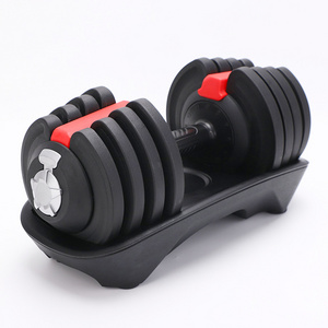 12 Levels Adjustable Dumbbells Set Stainless Steel Gym Home Dumbbell Quick Easy Safety Lock Weight Durable Weight Lifting