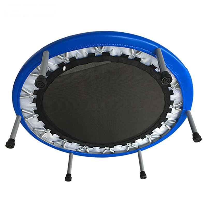 Outdoor Indoor Mini Round Trampoline Spring Cover Round  Safety Cover for Gym Equipment Fitness Exercise Game Happy