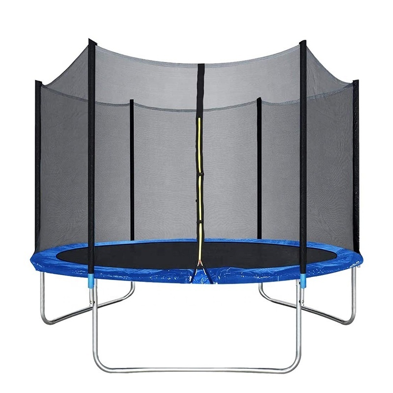 6FT 8FT 10FT 12FT 14FT 15FT 16F Outdoor Trampoline with Safety Enclosure Net and Heavy Duty Jumping Mat for Kids and