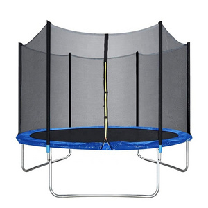 6FT 8FT 10FT 12FT 14FT 15FT 16F Outdoor Trampoline with Safety Enclosure Net and Heavy Duty Jumping Mat for Kids and