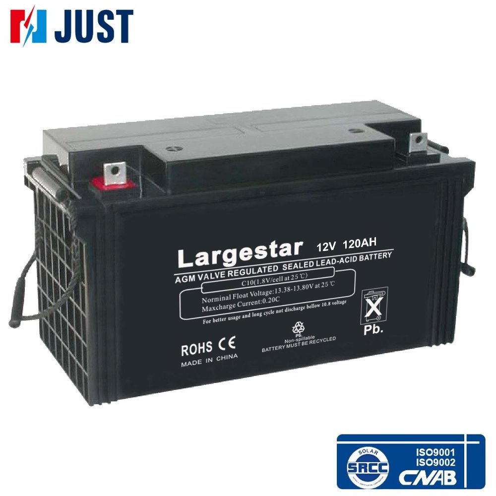 Wholesale china factory 12v 120ah AGM sealed lead acid deep cycle battery