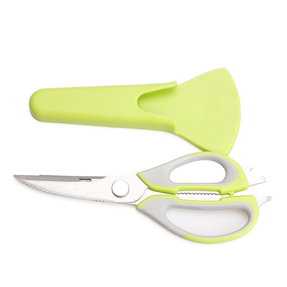 2023 Multifunctional Kitchen Scissors Heavy Duty Come Apart Stainless Steel Kitchen Shears with Magnetic Holder