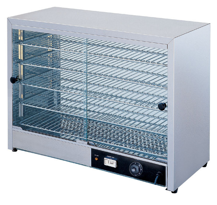 Commercial restaurant  snack food warmer display glass catering machine electric food display warmer showcase