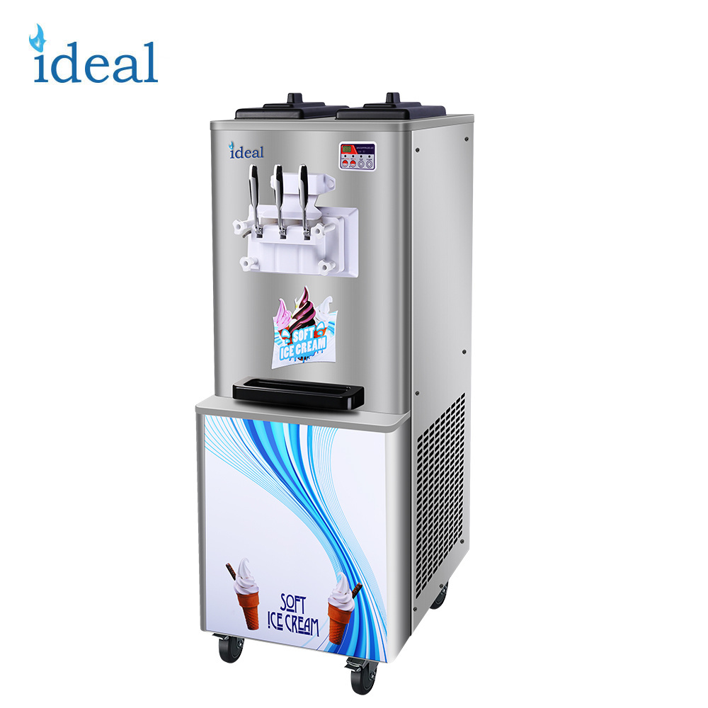 Easy to operate soft serve soft ice cream machine machinery ice cream vending machine for sale