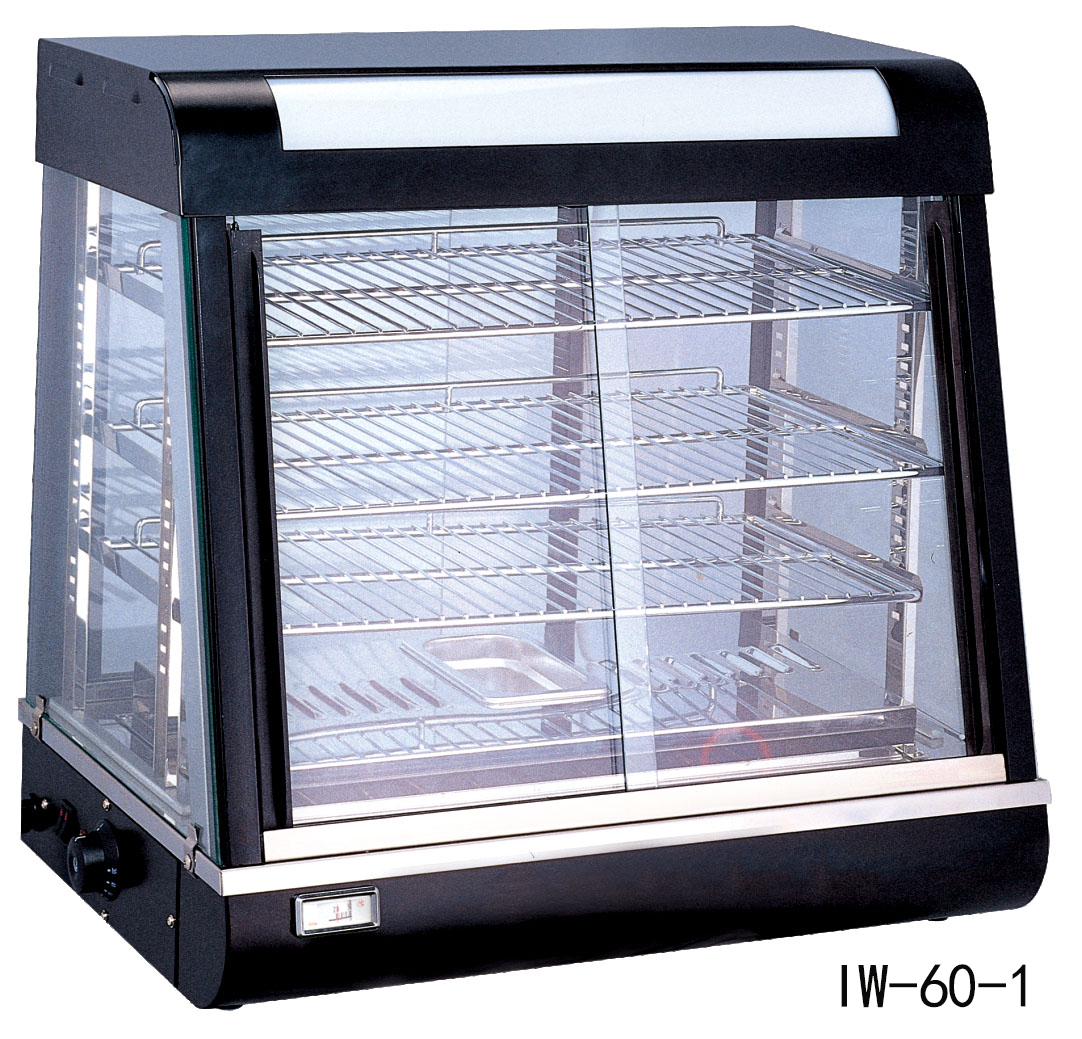 Commercial restaurant  snack food warmer display glass catering machine electric food display warmer showcase