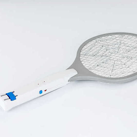 Hot Sales Rechargeable Electric Fly Swatter Bug Zapper Bat  Mosquito Racket Swatter