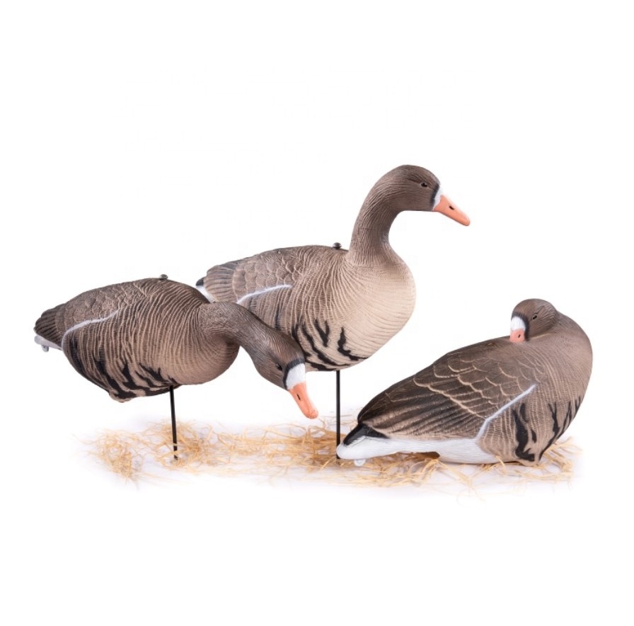 New Design EVA Plastic Grey Goose Decoys For Outdoor Goose Hunting And Decoration