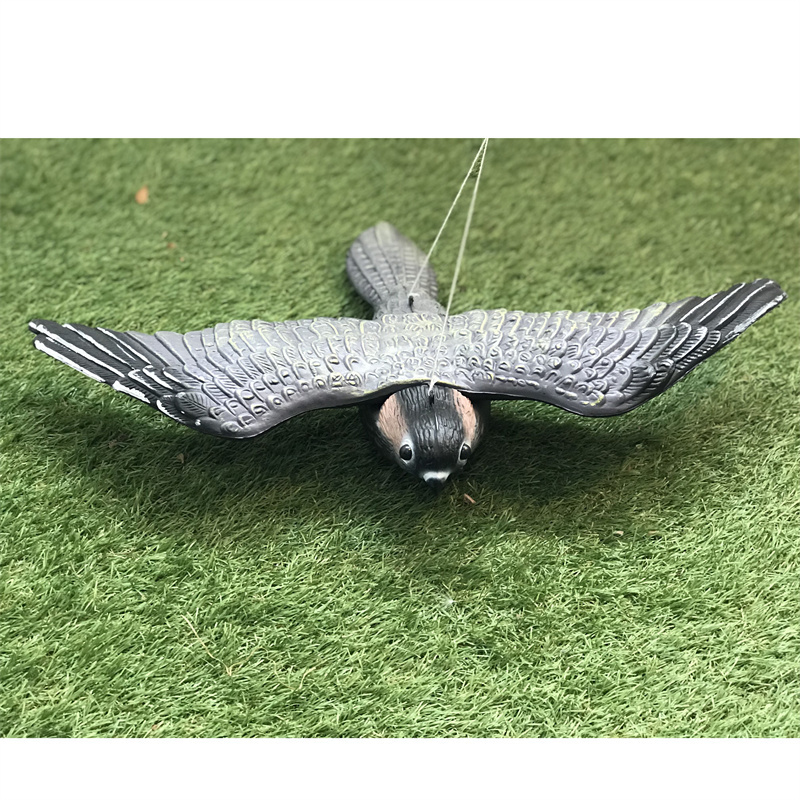 Plastic Flying Crow Decoys For Scaring Hawks Pigeon Deterrent Decoy Crow Keep Birds Away Bird Repellent