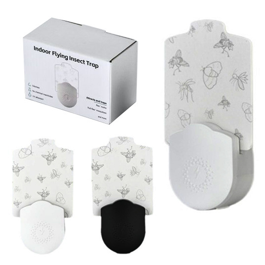 Flying Insect Trap Plug-in Indoor With Sticky Refills Pad