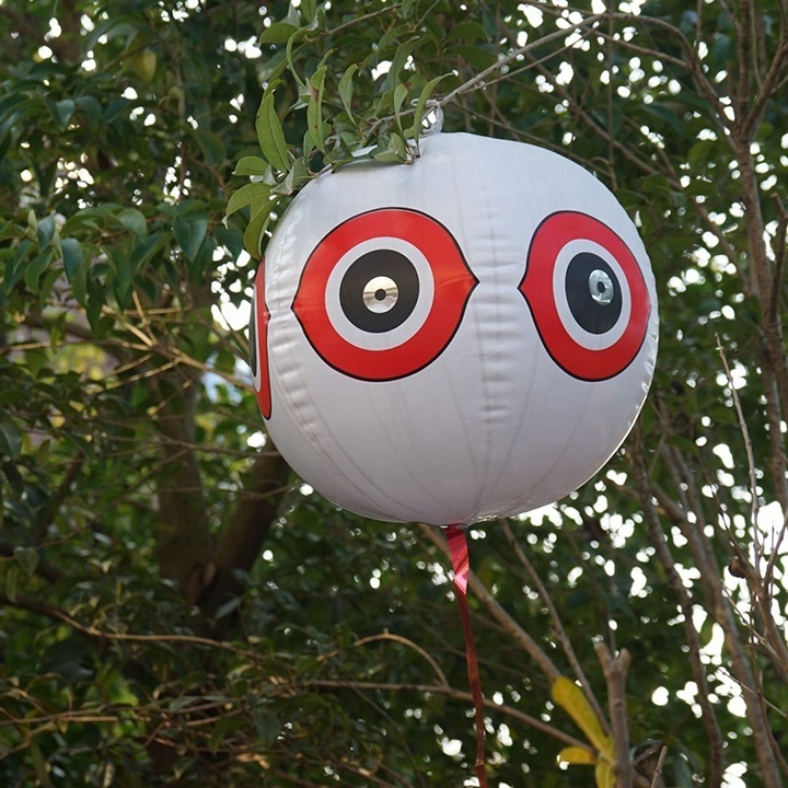 12inth Bird Repellent Balloons Scary Scare Eyes Balloons Bird Deterrent Devices