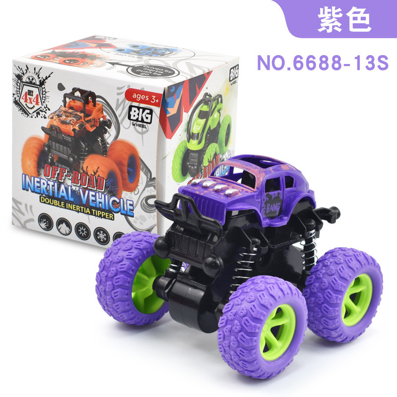 360 degree rotation simulation stunts for children's four-wheel drive inertial off-road vehicles rocking cars toys