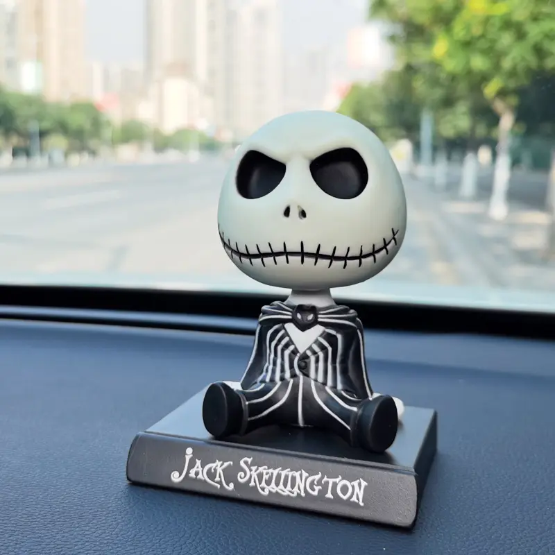 2023   Decoration Car Doll  View larger image Share Anime Accessories Ornaments Bobble Heads The Nightmare Before Christmas Jac