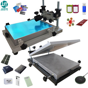 Manual Flat Silk Screen Printing Machine Sale High Precision Print Screen Printer For Paper T Shirt