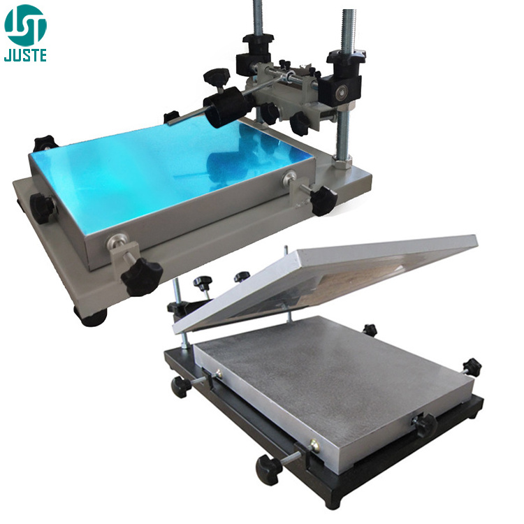 Manual Handheld Serigraphic Screen Printer Economical Industrial Plane Silk Screen Printing Machine For PCB Flag Toy Fabric