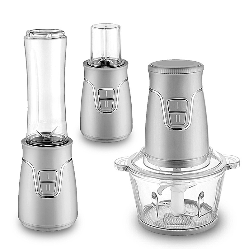 4 in 1 complementary electric mini juicer cup powder machine garlic quick chopper food cooking mixer blender food processor