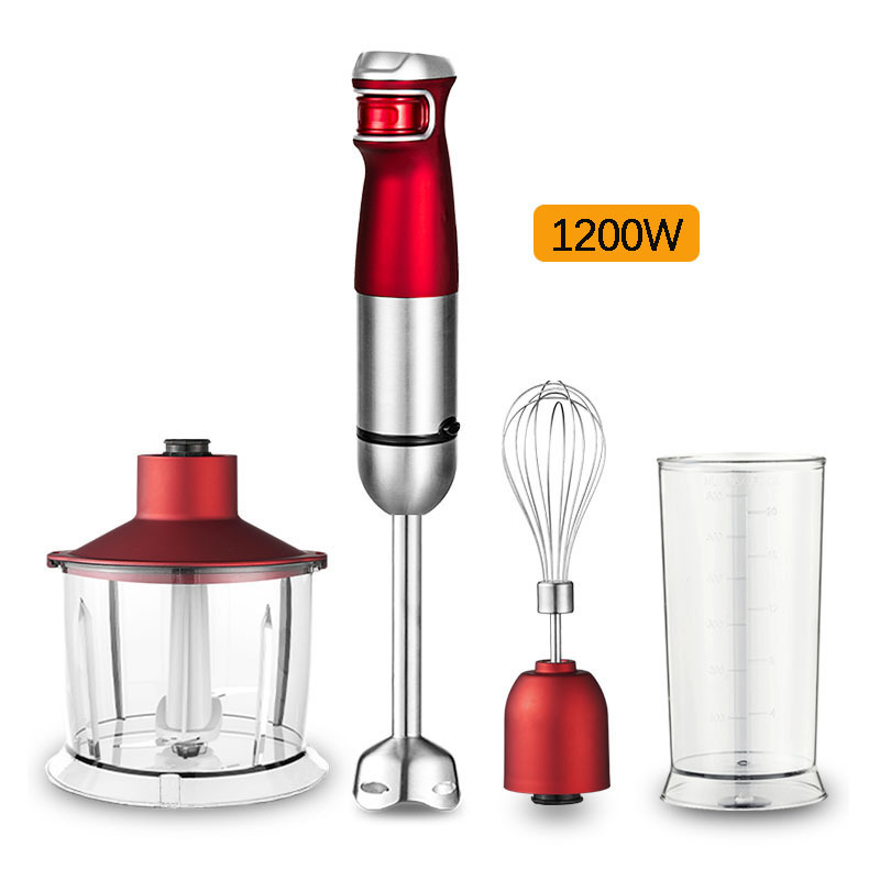 1000w CE CB fruit mixer 304 stainless steel food electric chopper manual kitchen appliances hand stick blender