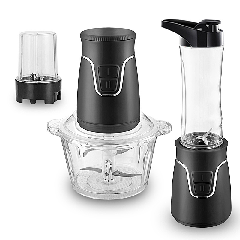 4 in 1 complementary electric mini juicer cup powder machine garlic quick chopper food cooking mixer blender food processor