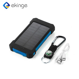 Power Bank 8000Mah,Mobile Solar Charger Cell Phone,Solar Power Bank Charger