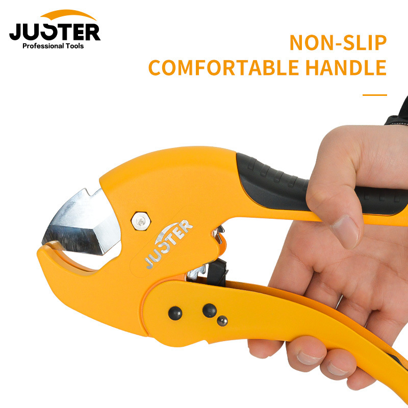 2022 new JUSTER, pipe ratchet cutter water pipe cutter pvc PVC pipe cutter