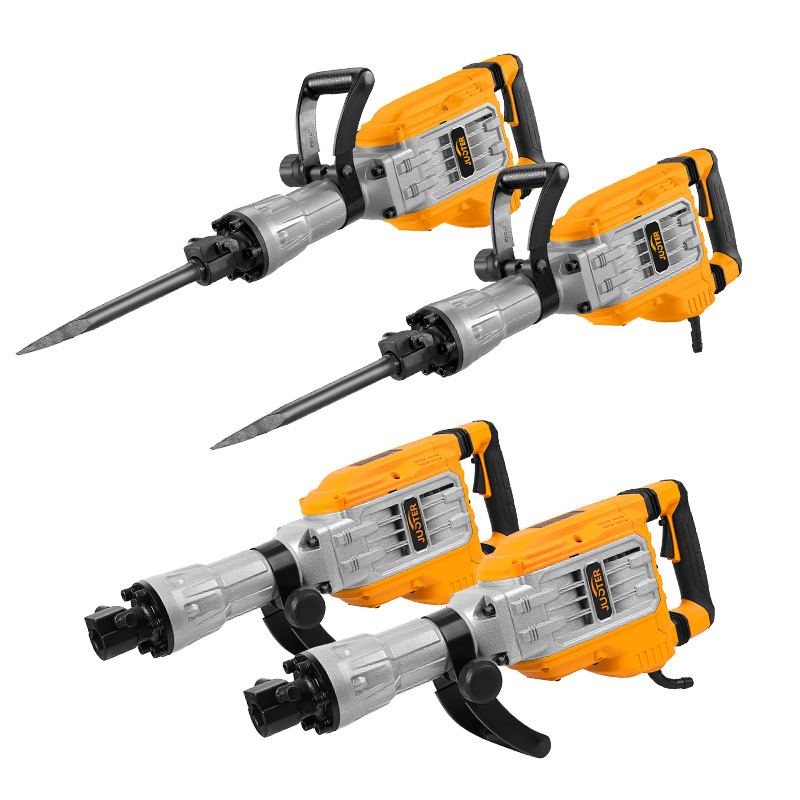 One stop hand Power Tool sets Concrete Hammer Breaker Electric Jack Hammer Drills 1700w 60J impact demolition drill