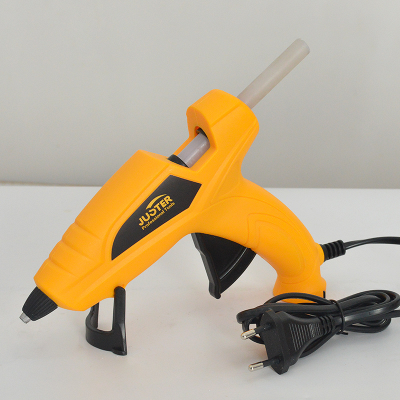 Juster High Temp Heater Glue Gun industrial use anti dripping 100W hot heating melt glue gun