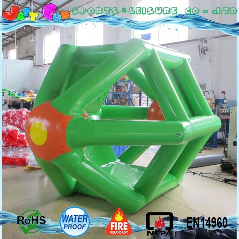 Commercial giant inflatable jumbo water ball rolling inside