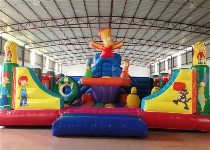 outdoor big party inflatable playground for kids