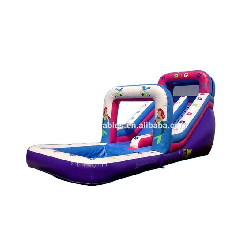 Sea-maid inflatable pool water slide for sale inflatable kids swimming pool used commercial water slide