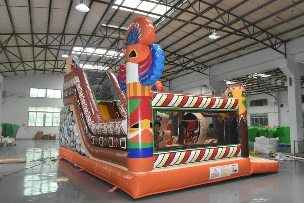 Aztec Inflatable Fun City for Kids