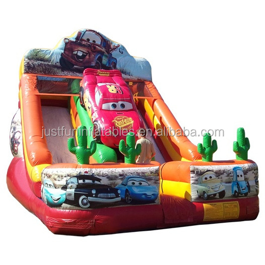 Commercial giant monster truck inflatable slides water slide for sale for adult