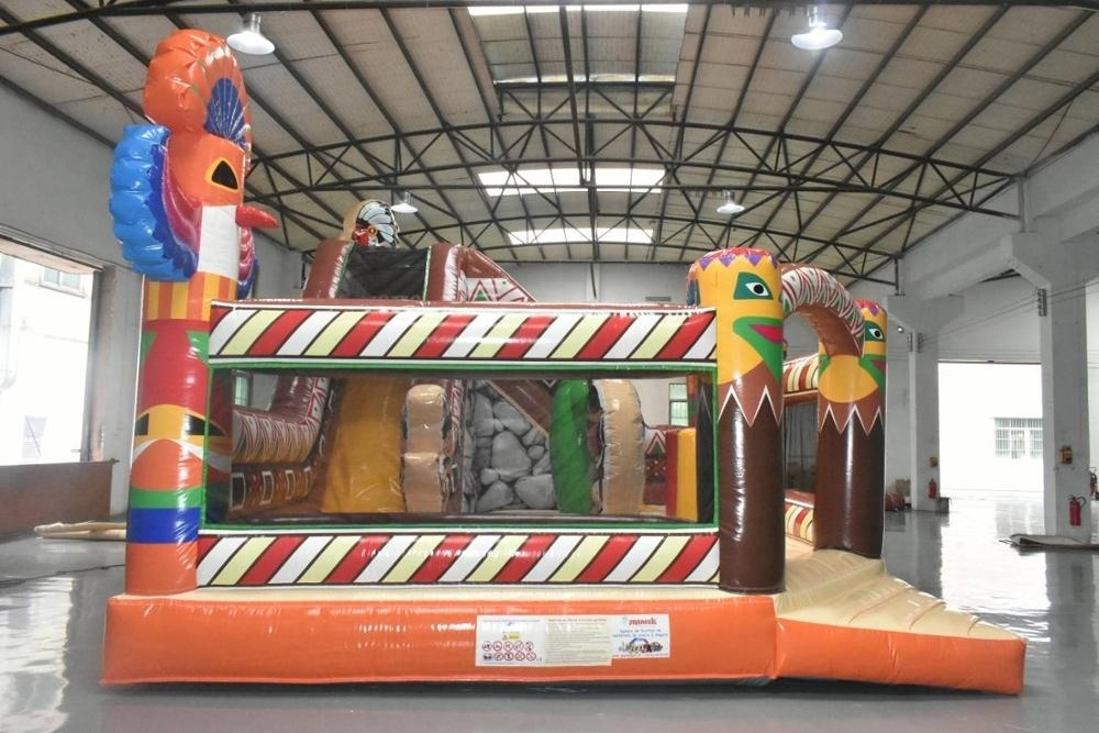 Aztec Inflatable Fun City for Kids