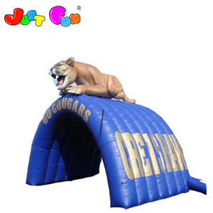 Hot Sale inflatable giant tunnel  for foortball events rental