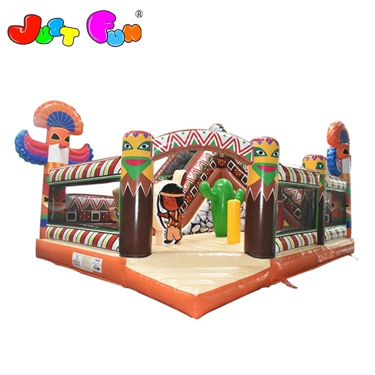 Aztec Inflatable Fun City for Kids