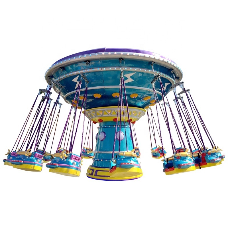 Amusement park flying chairs rotating fruit flying chairs watermelon flying chairs for sale