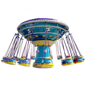 Amusement park flying chairs rotating fruit flying chairs watermelon flying chairs for sale