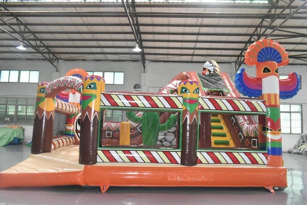 Aztec Inflatable Fun City for Kids