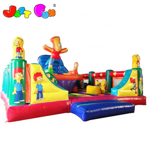 outdoor big party inflatable playground for kids