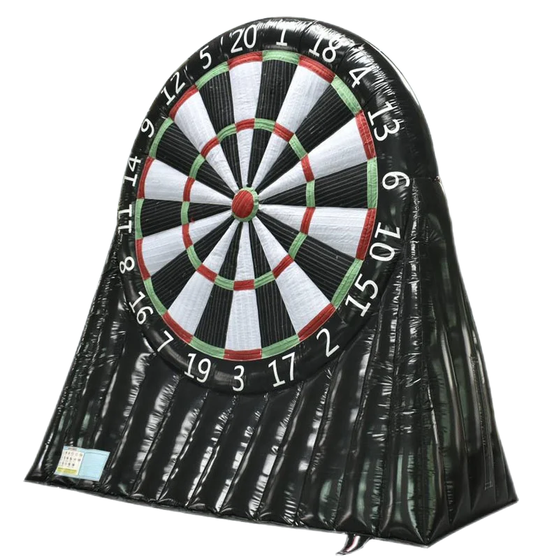 5m high sticky golf inflatable soccer dart board game for kids and adults commercial use