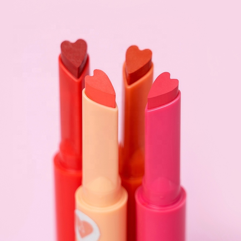 Wholesale high quality nude lipstick private label cosmetic sexy red matte creamy waterproof Lipstick