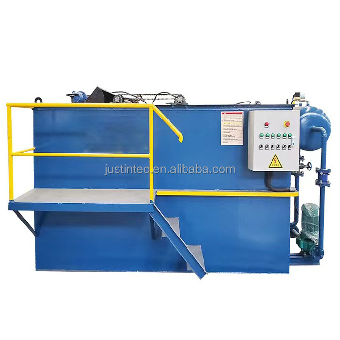 Horizontal and Vertical Dissolved air flotation DAF machine for water treatment