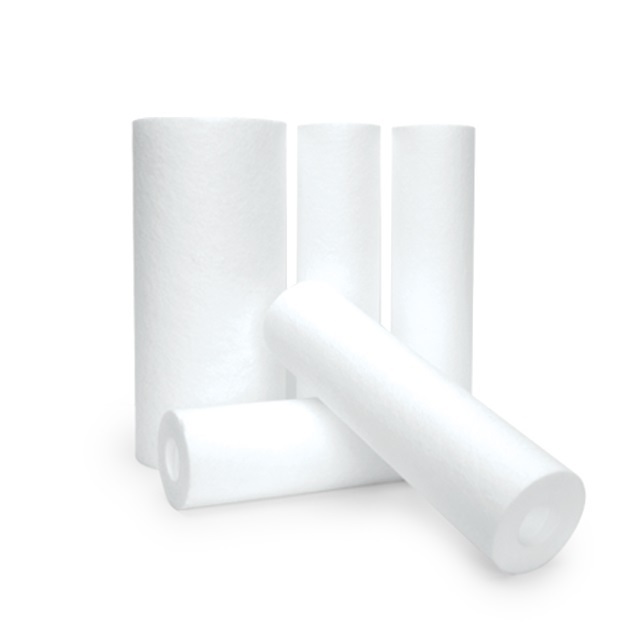 Industrial Water Filtration 2.5inch Diameter Standard Polypropylene PP Filter Cartridge