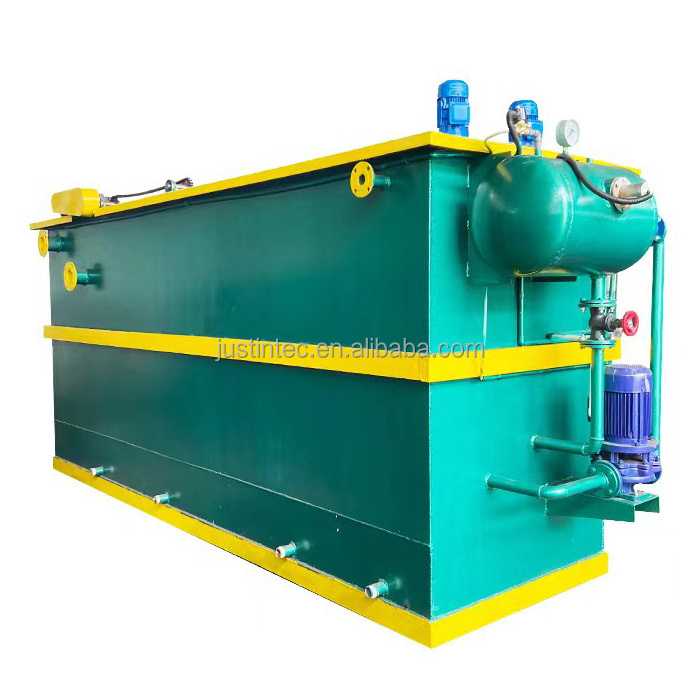 Horizontal and Vertical Dissolved air flotation DAF machine for water treatment