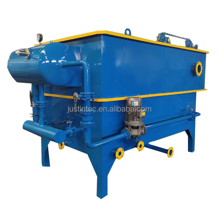 Horizontal and Vertical Dissolved air flotation DAF machine for water treatment