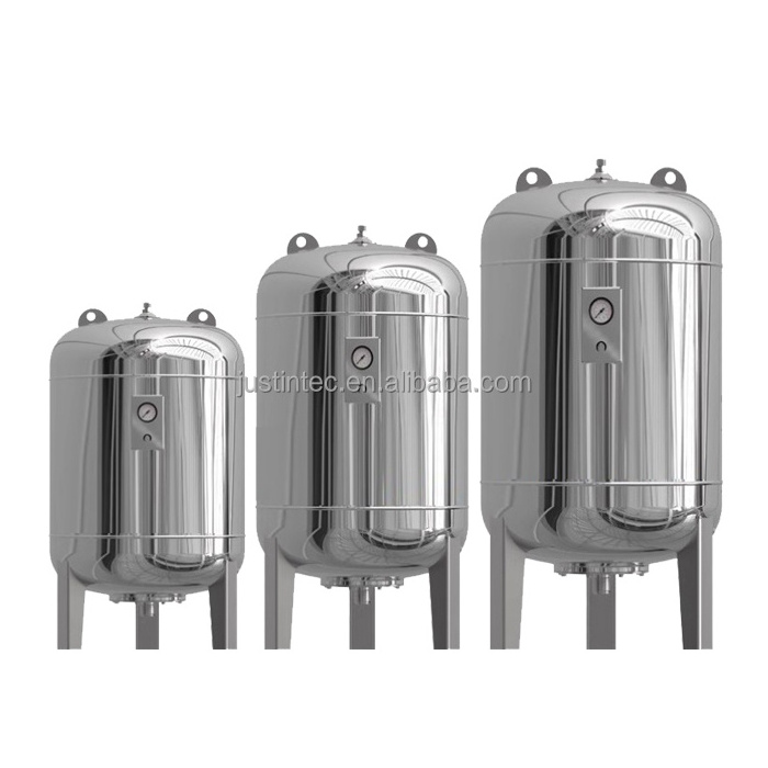 Heating system circulating water 850L 220Gallon 1000L 260Gallon Stainless Steel Diaphragm Water Pressure Tank