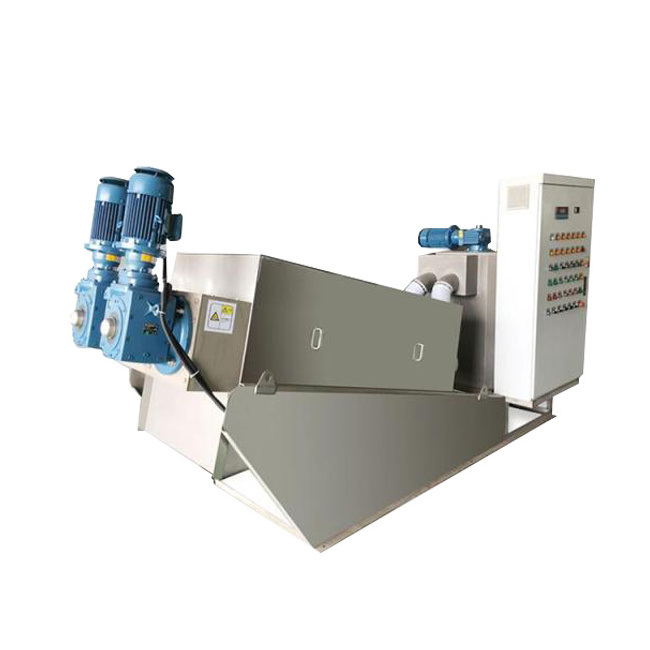 Oily sludge handling capability 323kg/h to 533kg/h QTE-1750 Dehydrating Belt Press