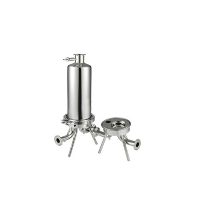 Stainless Steel 20 Inch Security Precision Filter Water Treatment Filter Housing With Cotton Sediment Cartridge Filter