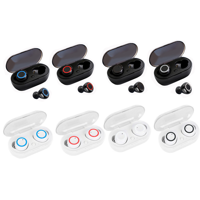 Y50 Bluetooth Headset TWS2 TWS4 Bluetooth Headset with Charging Bin True Wireless Motion In ear headphones